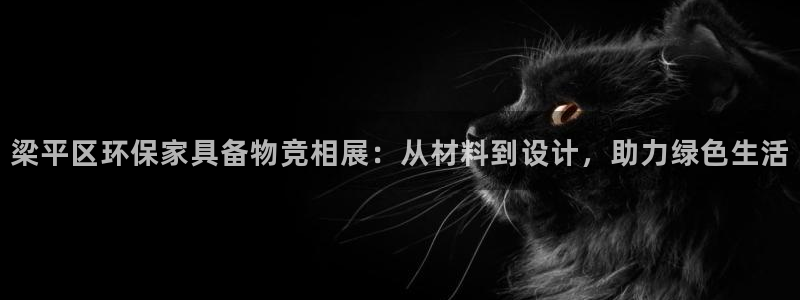 杏耀平台登陆官网：梁平区环保家具备物竞相展：从材料到设计，助